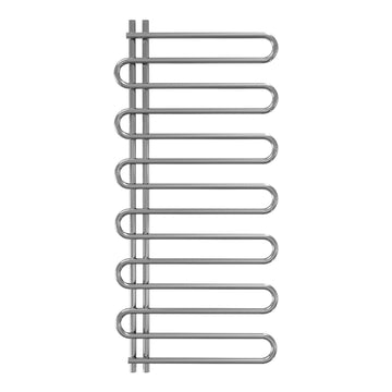 Calorifer baie portprosop decorativ cromat 650/1400 mm RIVER (include kit de instalare)