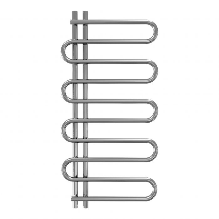 Calorifer baie portprosop decorativ cromat / RIVER (disponibil pe baza de comanda la furnizor)