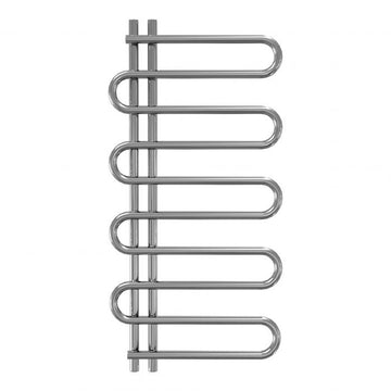 Calorifer baie portprosop decorativ cromat / RIVER (disponibil pe baza de comanda la furnizor)