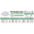 Spot Led Slim Ã˜225, 30W=200W, 6400K, lumina rece