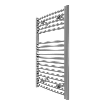 Calorifer baie portprosop cromat 600/800 mm ROUND N (include kit de instalare)