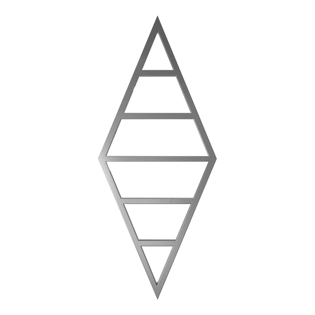 Calorifer baie portprosop decorativ inox 622/1501 mm RUBIK (include kit de instalare)