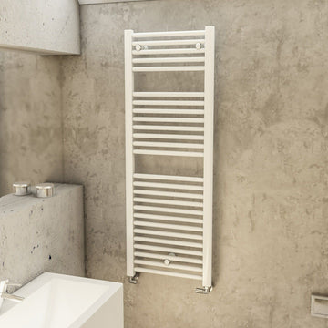 Calorifer baie portprosop cromat 450/1200 mm SCALA N (include kit de instalare)