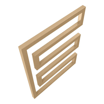 Calorifer baie portprosop decorativ colorat 580/730 mm SERA (include kit de instalare)