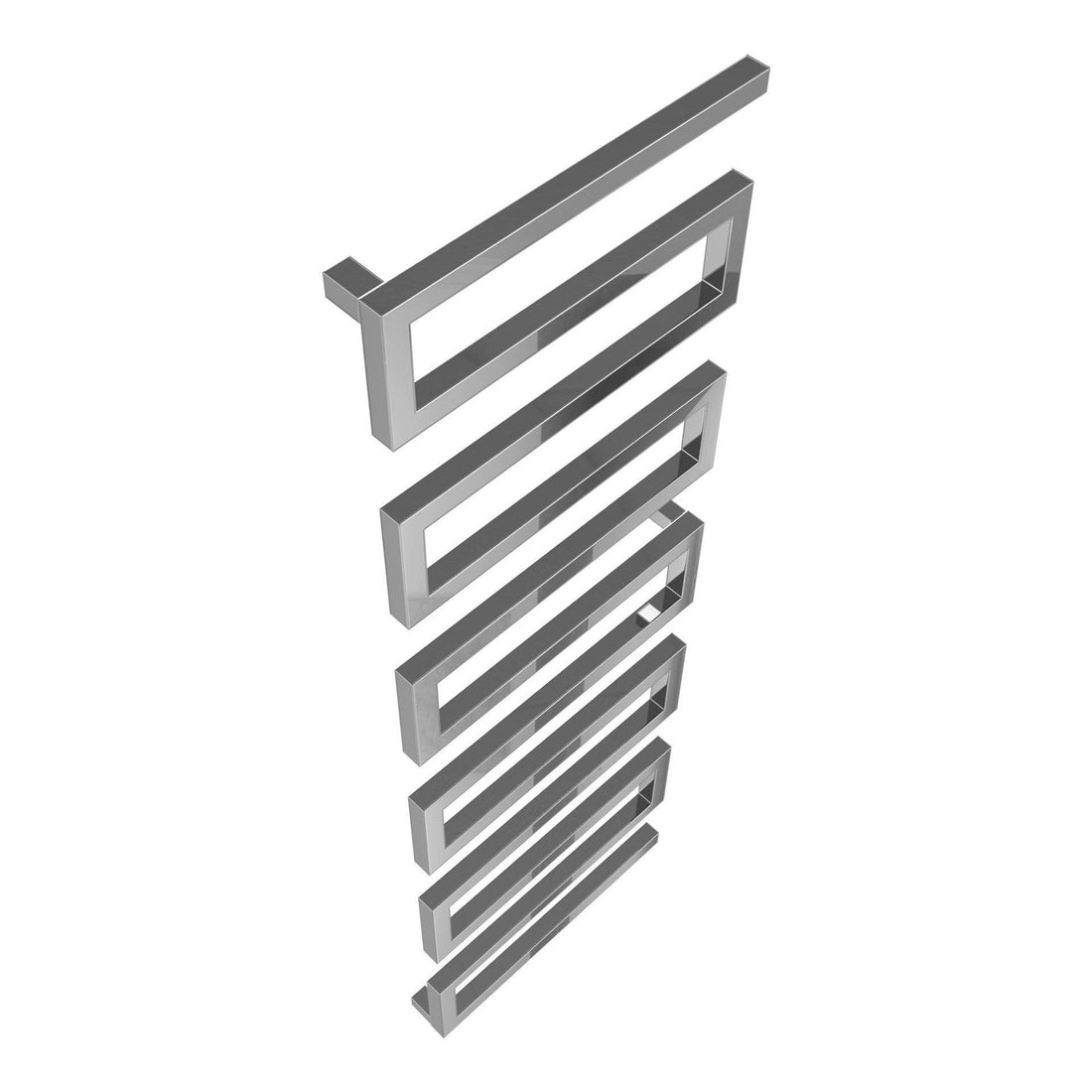 Calorifer baie portprosop decorativ cromat 500/1570 mm SERPENTINE (include kit de instalare)