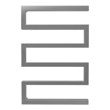 Calorifer baie portprosop decorativ cromat 500/730 mm SERPENTINE (include kit de instalare)