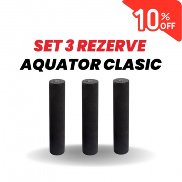 Set 3 Rezerve filtru de apa, Aquator Clasic – diametru 50 mm, 4000 L