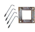 Set 4 prezoane M12 + tablitapentru stalp 3-6m SpotVision