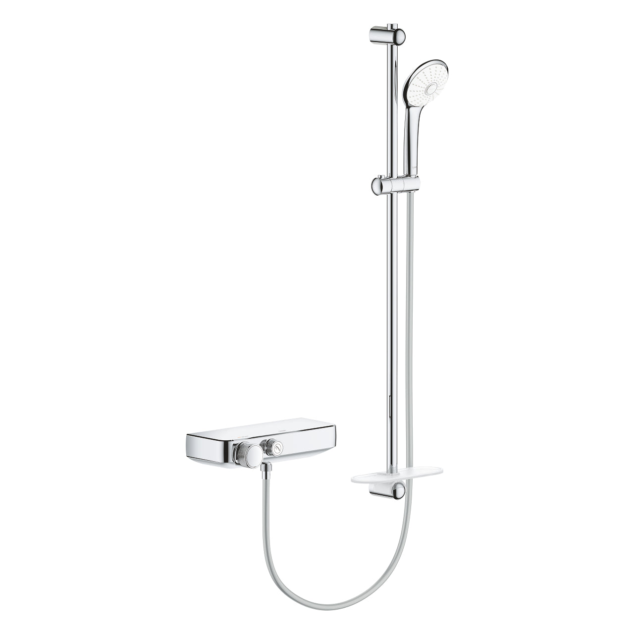Set baterie dus termostatica GROHE SmartControl cu sistem de dus Euphoria, bara 900 mm