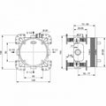 Sistem de dus Ideal Standard Ceratherm 100 termostatic - imagine 5