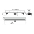 SET DUS INCASTRAT IGIENA INTIMA S CU MIXAJ, SUPORT DUS, FURTUN 1,25M, CROM ( NECESITA CORP INCASTRAT 29235180) 3