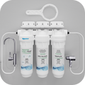 Set Filtru de apa, Aquator Family Triplex Plus, 8000-1000 L +  Rezerva Aquator Premium 70mm + Meltblown( sistem complet ) - imagine 2
