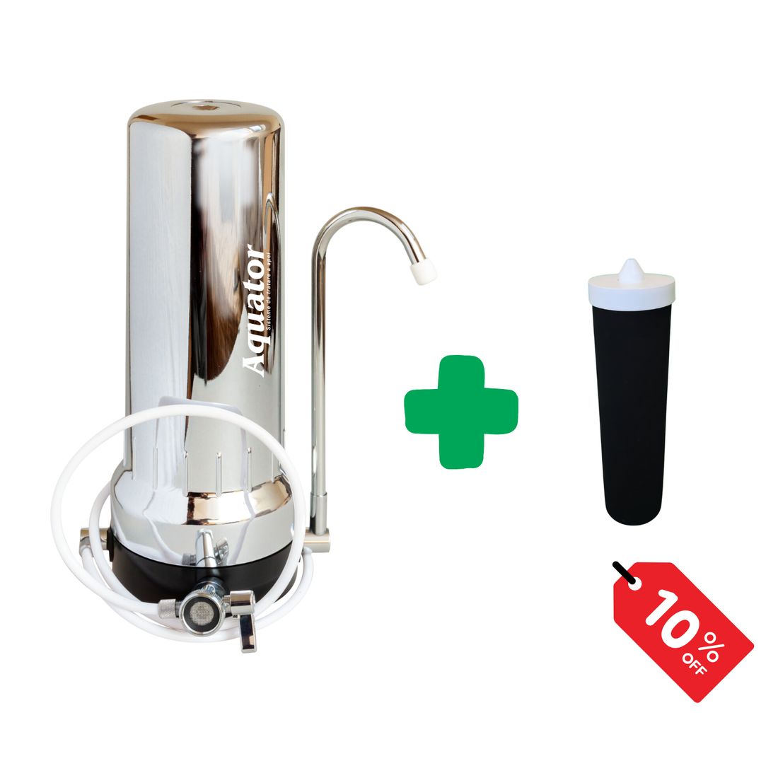 Set Filtru de apa, Aquaphor Lux + Rezerva filtru apa, Aquaphor Family 60 mm, 4000 - Aquator 6000 L