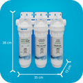 Set Filtru de apa, Aquator Maxi Triplex Plus, 8000 - 10000 L +  Rezerva Premium 70 mm, ( sistem complet ) - imagine 3