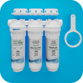 Set Filtru de apa, Aquator Maxi Triplex Plus, 8000 - 10000 L +  Rezerva Premium 70 mm, ( sistem complet ) - imagine 2