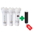 Set Filtru de apa, Aquator Maxi Triplex +  Rezerva filtru apa, Aquator Maxi 70 mm, 8000 - 10000 L ( sistem complet )