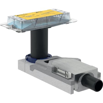 SET INSTALARE PENTRU CANAL DUS CLEANLINE H 6.5-9CM 0.4L/S CAL. I
