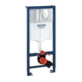 Set rezervor incastrat cu cadru 3in1 Grohe Rapid SL cu clapeta Skate Air crom si sistem de fixare