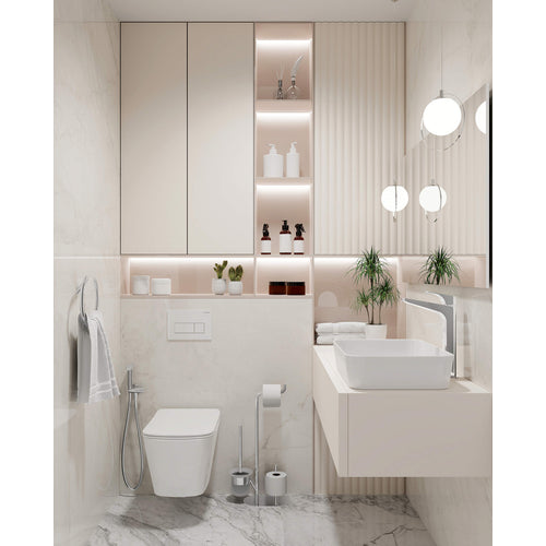 Set WC, îngropat, 6 în 1, Deante