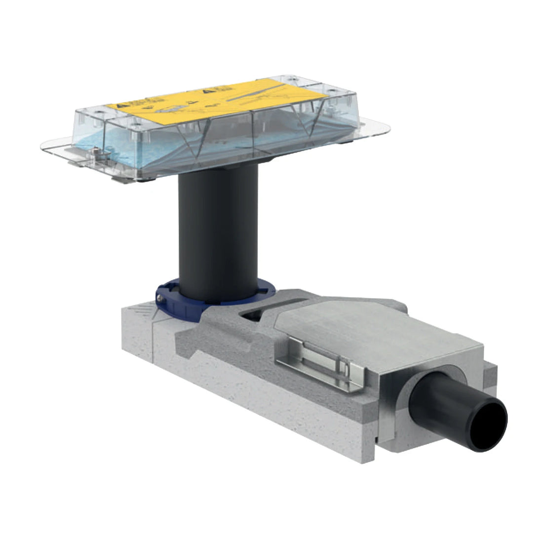 SET INSTALARE PENTRU CANAL DUS CLEANLINE H 6.5-9CM 0.4L/S CAL. I