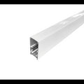 SINA ALBA DE 1M APLICAT PENTRU PROIECTOARE MAGNETIC NEGRU