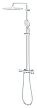Sistem de dus Grohe Tempesta Cube 250, aparent, termostat, 250 mm, 1 functie, crom, 26689001