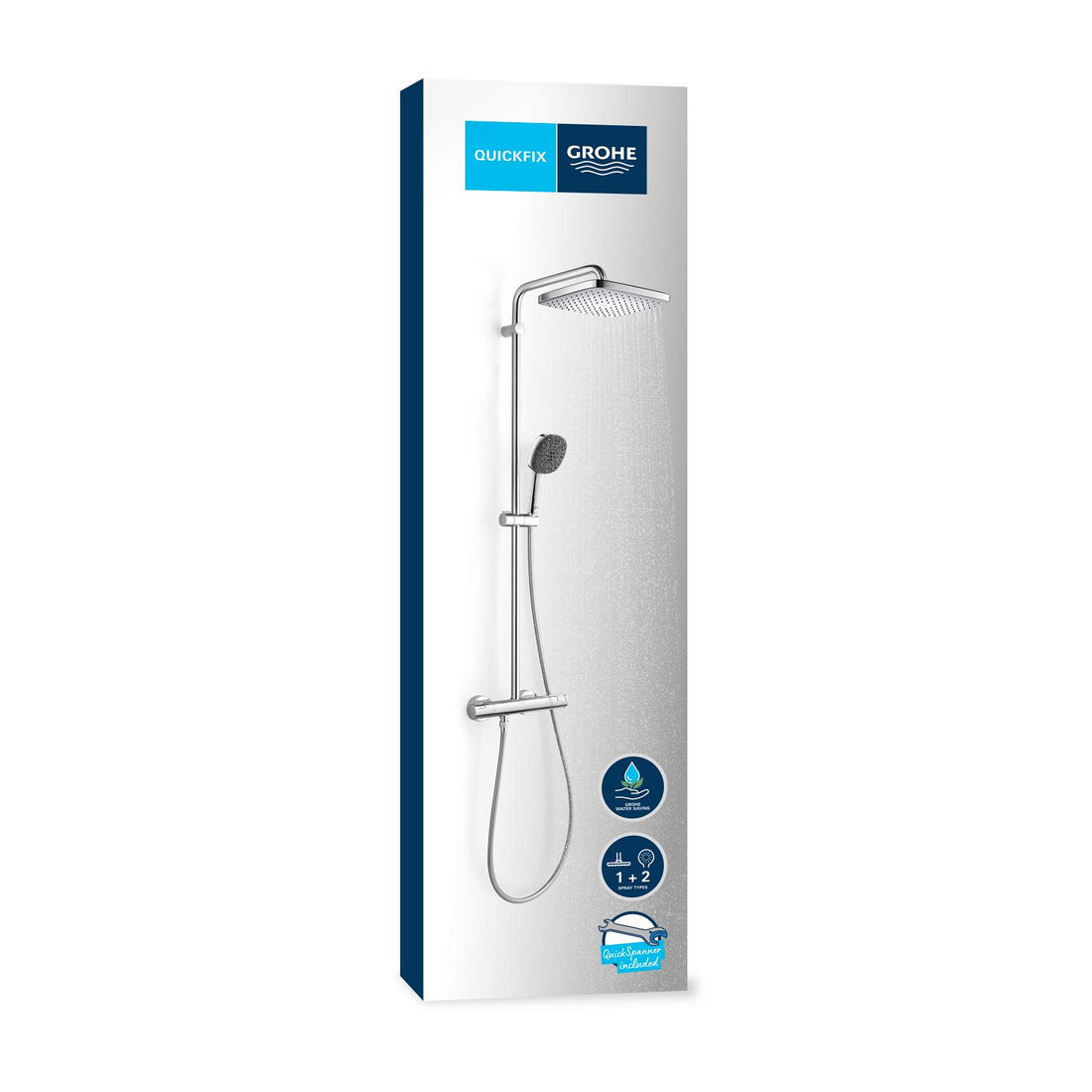 SISTEM DUS VITALIO COMFORT 250 TERMOSTATAT MATTE BLACK