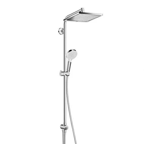 SISTEM DUS MONOCOMANDA CERAFLOW ALU+ ,CAP DUS 260 MM 2 JETURI, FURTUN 1750MM SI PARA 100MM 2 JETURI, ROSE