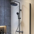 SISTEM DUS TERMOSTATIC CERATHERM ALU+ ,CAP DUS 260 MM 2 JETURI, FURTUN 1750MM SI PARA 100MM 2 JETURI, ROSE 5