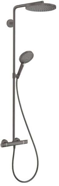 SISTEM DUS RAINDANCE SELECT S 240 1JET P TERMOSTATIC, BRUSHED BLACK CHROME