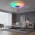 Plafoniera LED SMART cu muzica, ÃƒËœ390, 24W, RGB+W