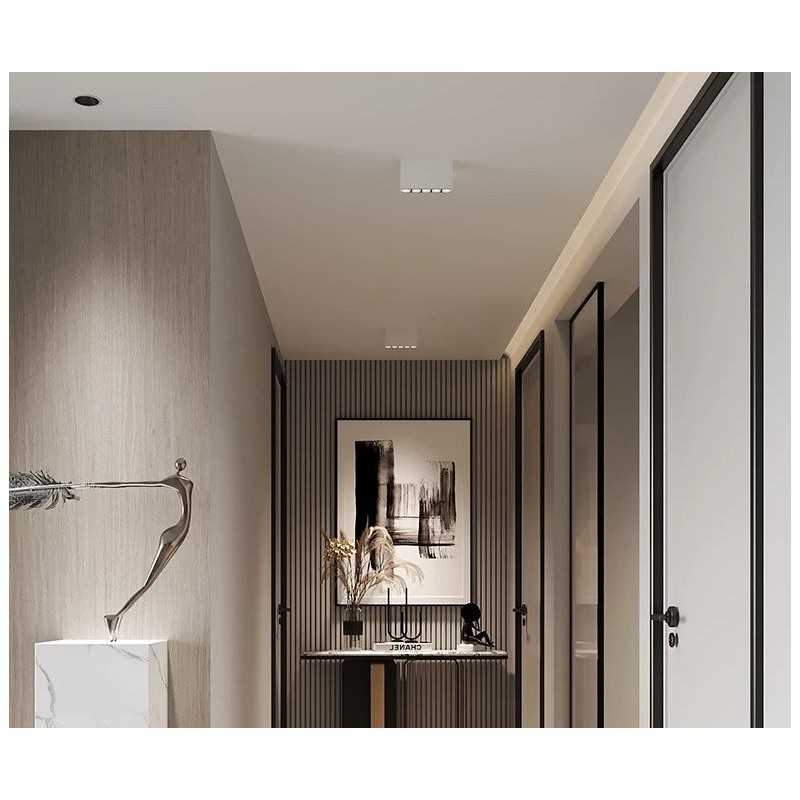 Spot LED Alb 10W Aplicat 4000K Lumina Neutra
