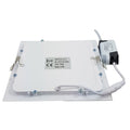 Spot Led Slim Patrat 193x193mm, 15W=100W, 2700K, lumina calda