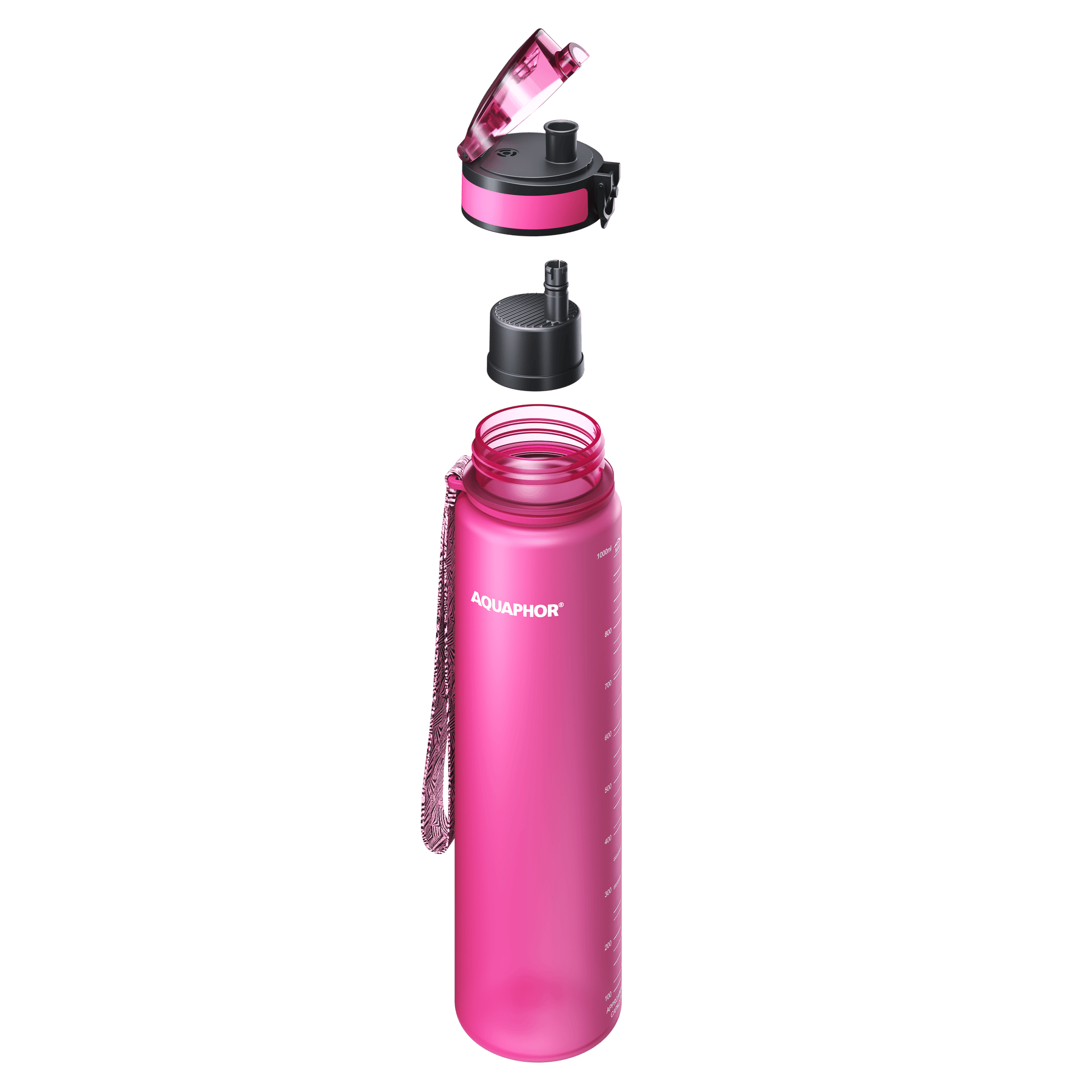 Sticlă cu filtru City 1 L grossmann.ro
