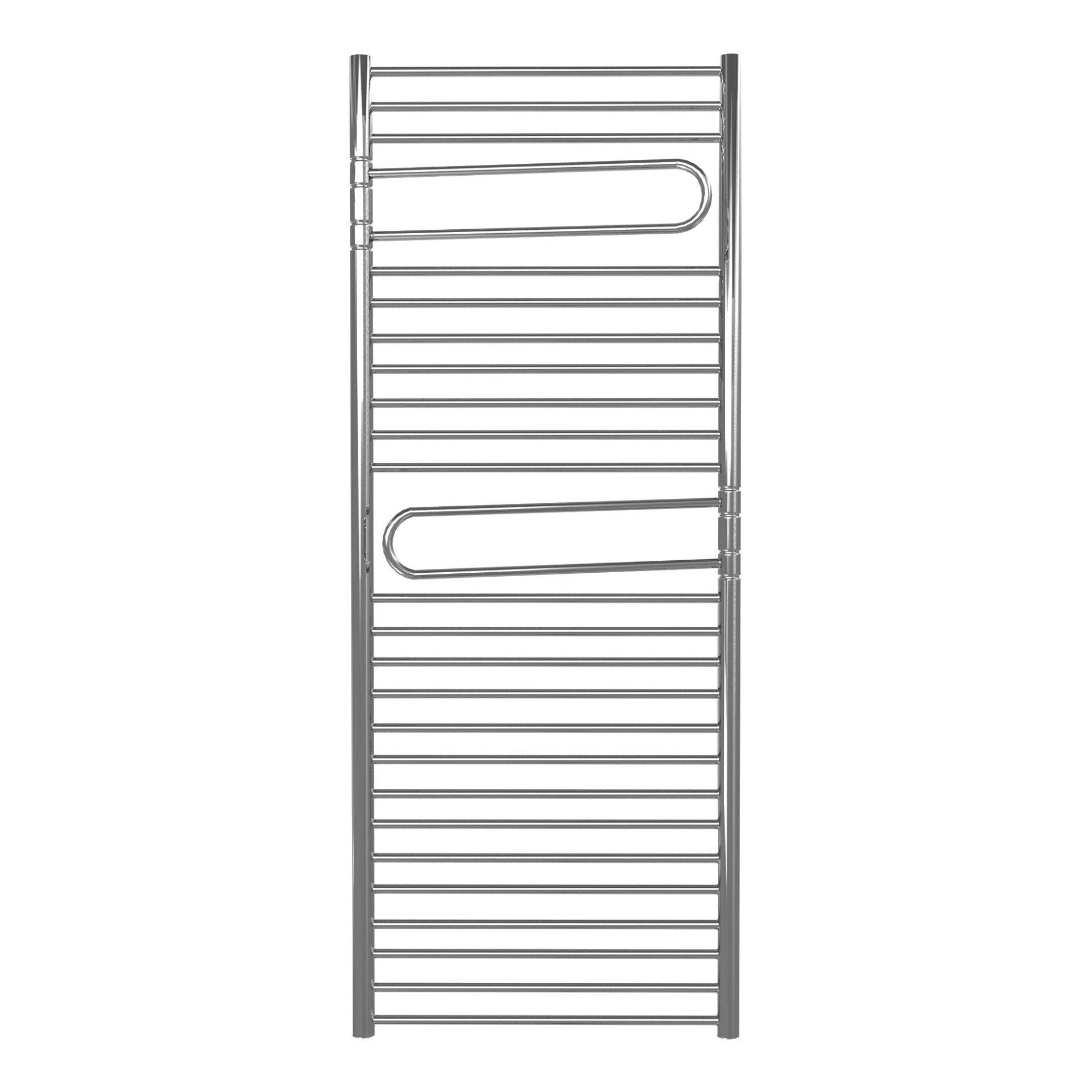 Calorifer baie portprosop decorativ cromat 600/1500 mm SUNNY FLEXI (include kit de instalare)