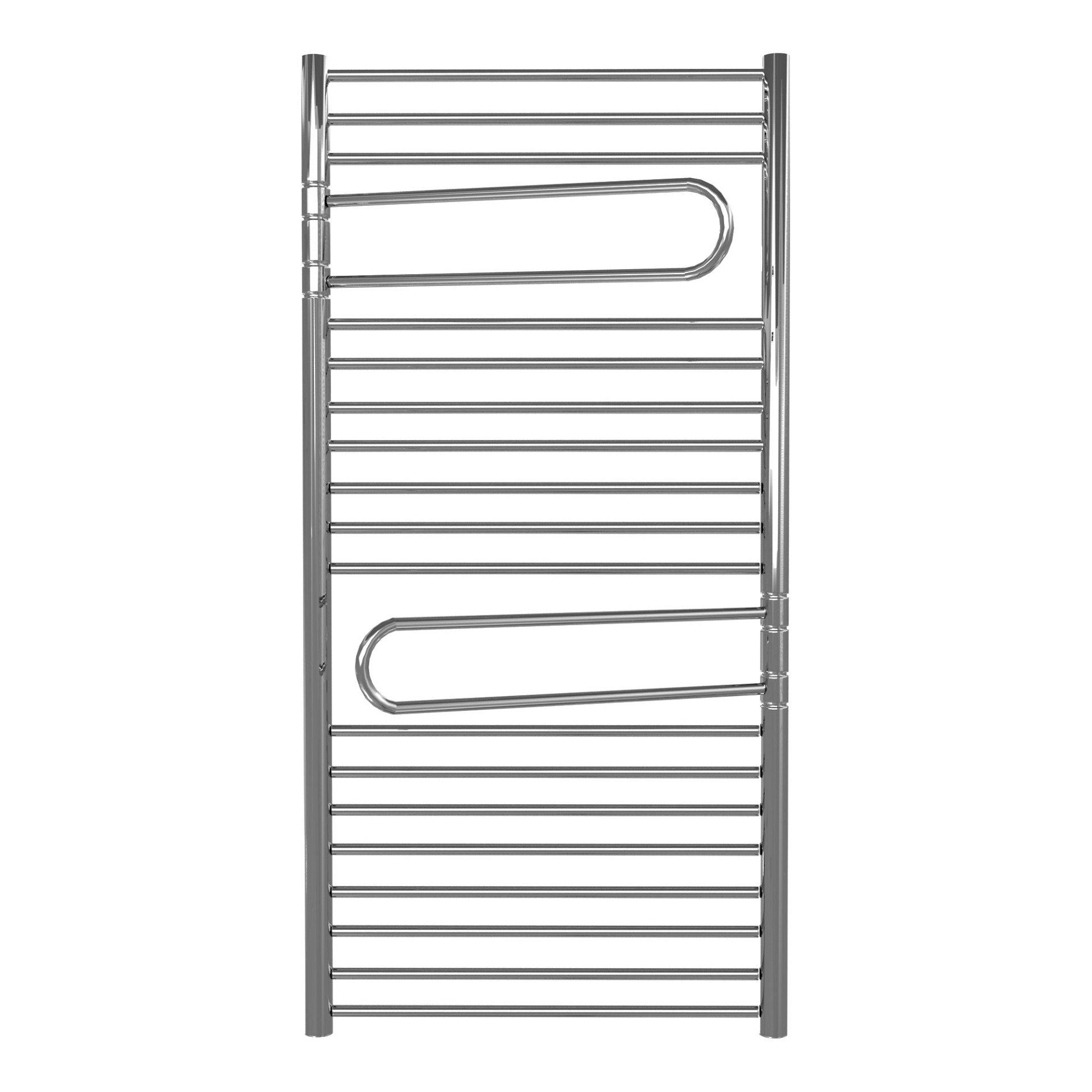 Calorifer baie portprosop decorativ cromat 600/1200 mm SUNNY FLEXI (include kit de instalare)