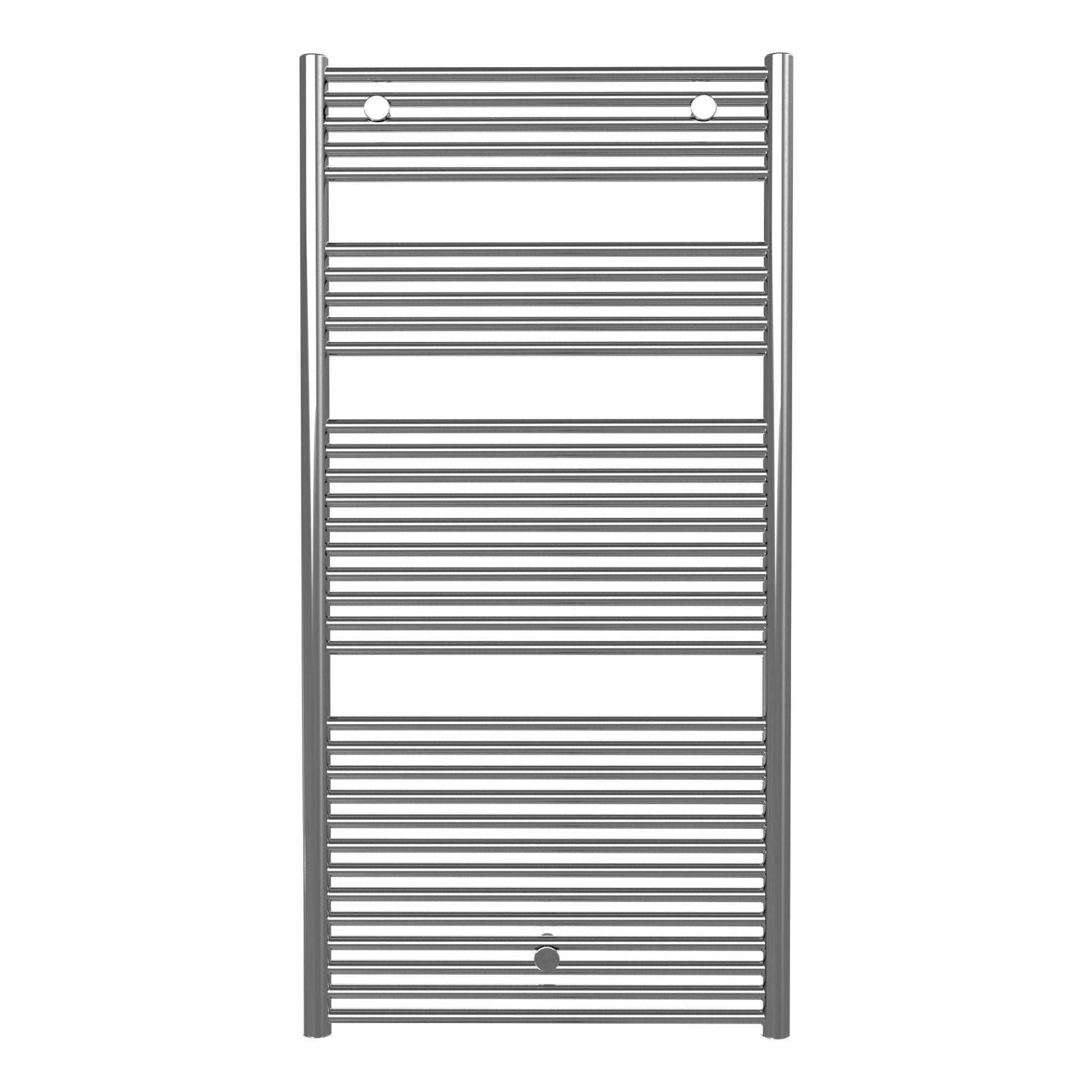 Calorifer baie portprosop decorativ cromat 500/1193 mm SUNNY (include kit de instalare)