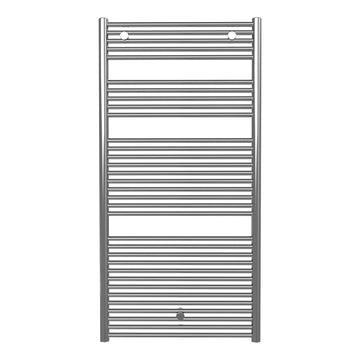 Calorifer baie portprosop decorativ cromat 500/1193 mm SUNNY (include kit de instalare)