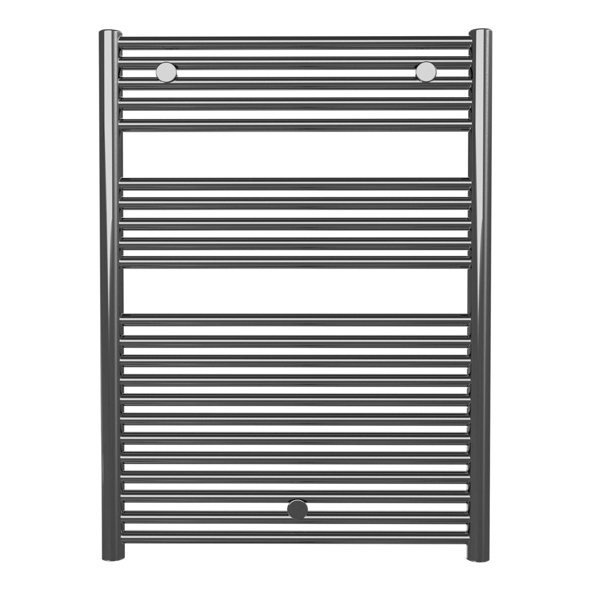 Calorifer baie portprosop decorativ inox 600/800 mm SUNNY (include kit de instalare)