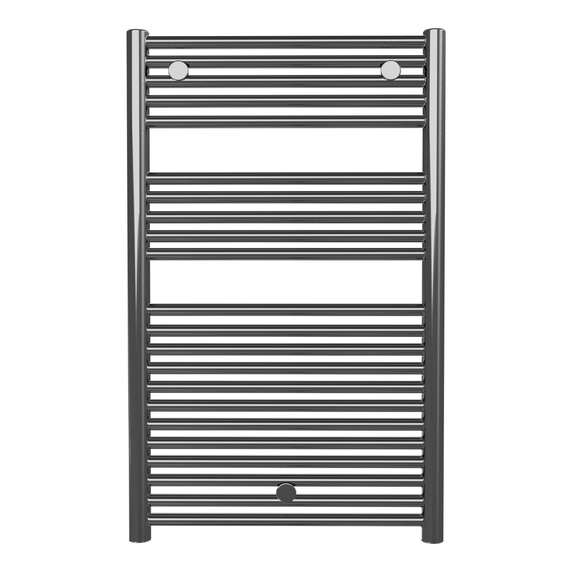 Calorifer baie portprosop decorativ inox 500/800 mm SUNNY (include kit de instalare)