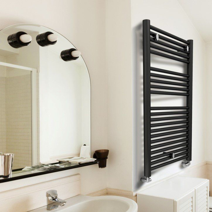 Calorifer baie portprosop decorativ cromat 500/800 mm SUNNY (include kit de instalare)