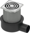 Sifon de pardoseala Tece drainpoint, 105 x 105 mm, iesire laterala Dn 50, extra plat, 3601050 grossmann