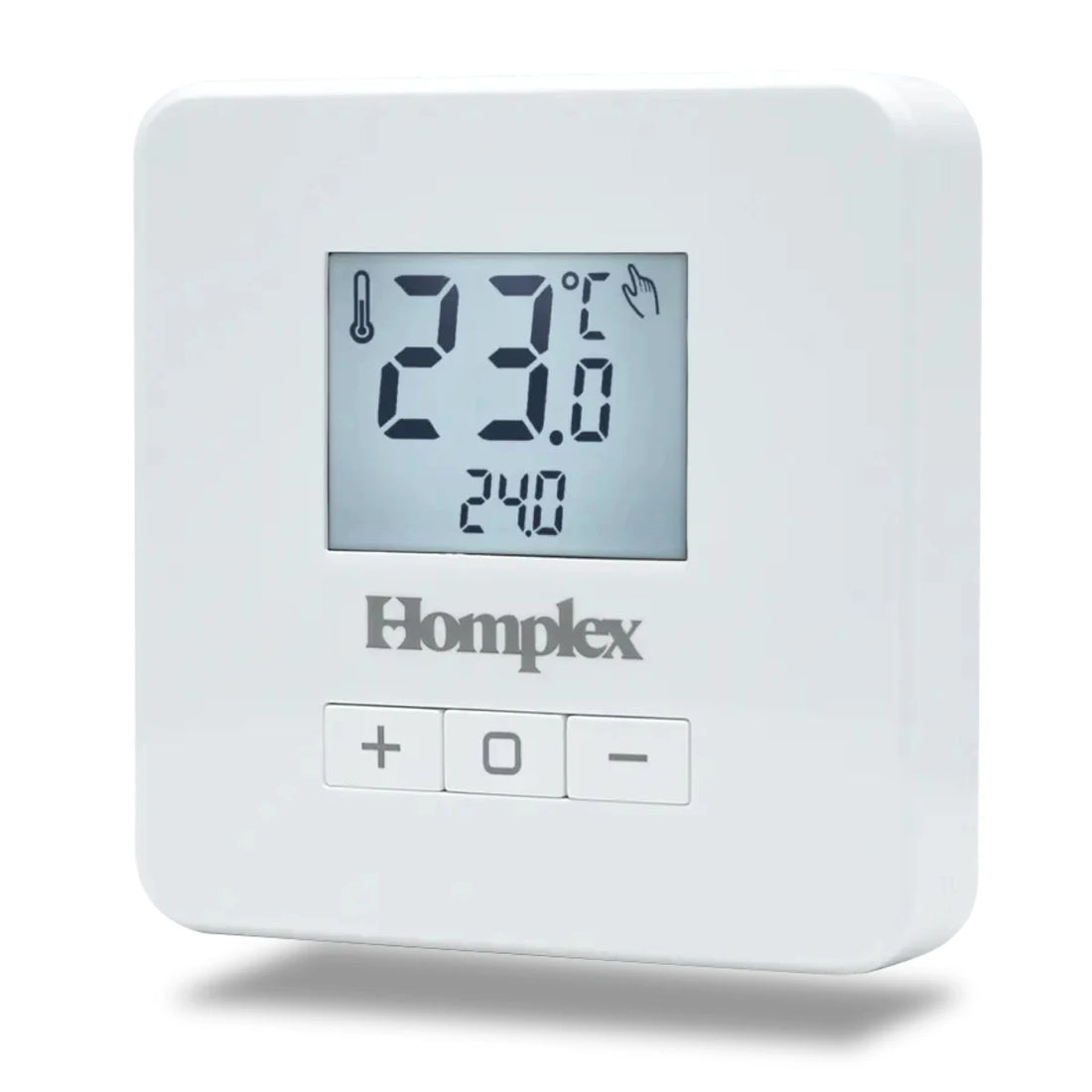 Termostat cu fir Homplex EVO X alb pentru centrala