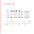 Radiator decorativ 265x1800 mm Radox - imagine 7