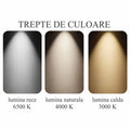 Aplica LED perete Maia 2*5w 460lm 3000k ip65 negru 200*100*95mm