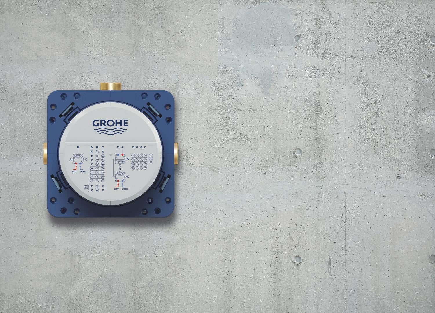 Unitate instalare Grohe Rapido SmartBox 35604000, 1/2'', alama