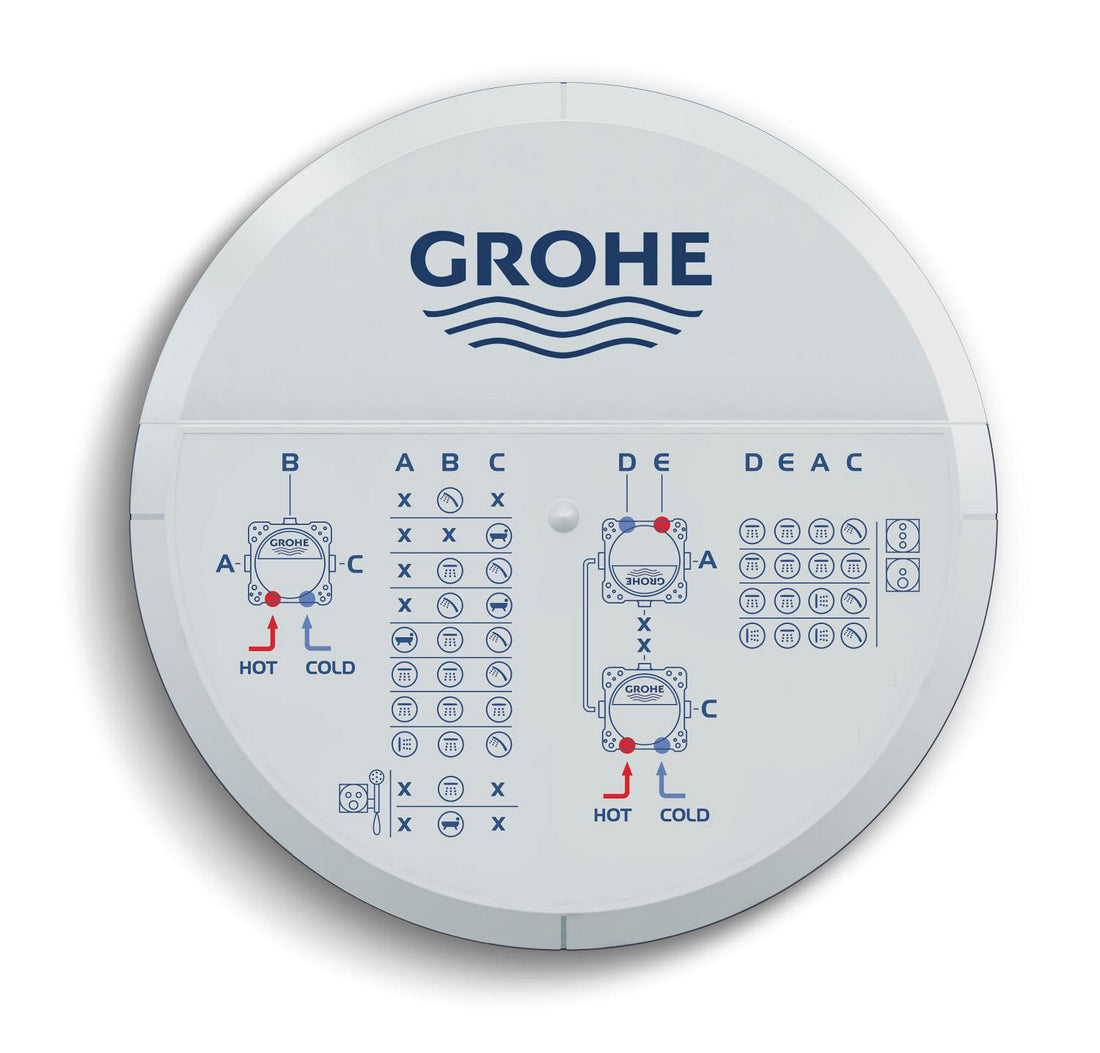 Unitate instalare Grohe Rapido SmartBox 35604000, 1/2'', alama