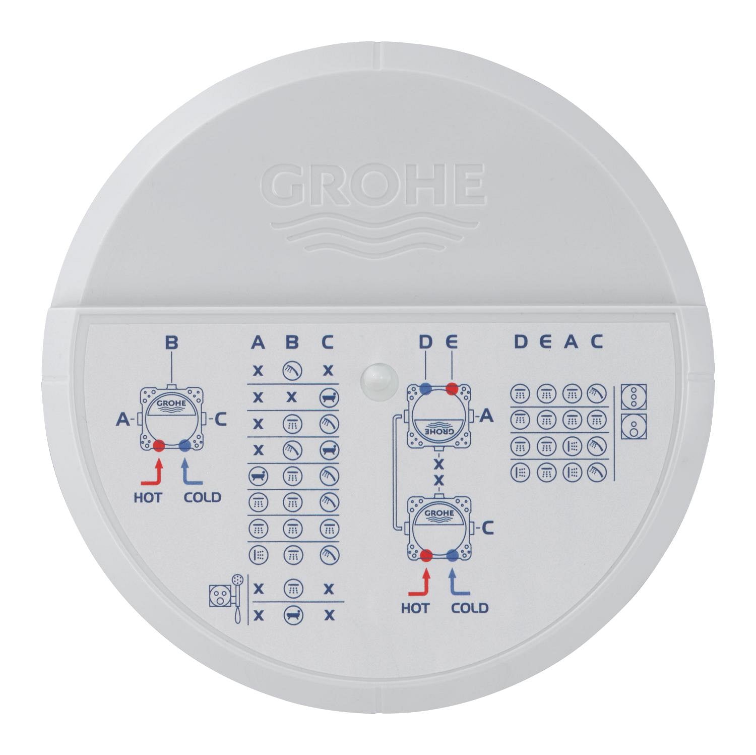 Unitate instalare Grohe Rapido SmartBox 35604000, 1/2'', alama