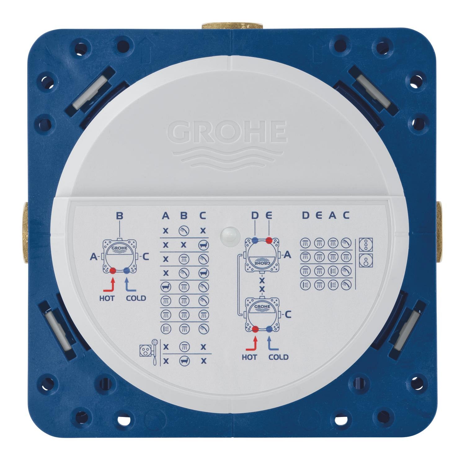 Unitate instalare Grohe Rapido SmartBox 35604000, 1/2'', alama