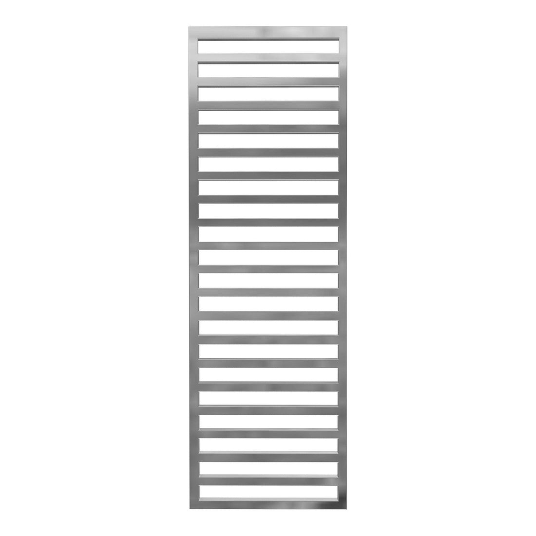 Calorifer baie portprosop decorativ cromat 500/1530 mm UPPER QUADRO (include kit de instalare)